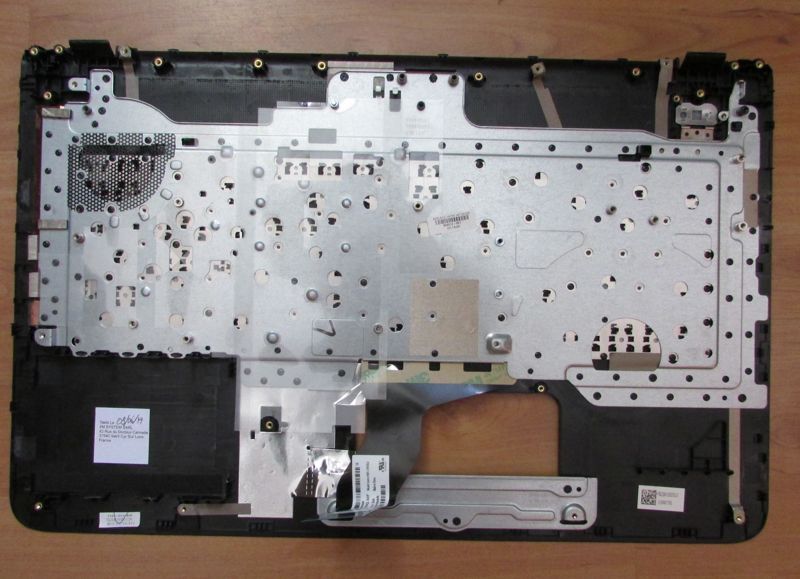 Ejemplo de teclado posterior