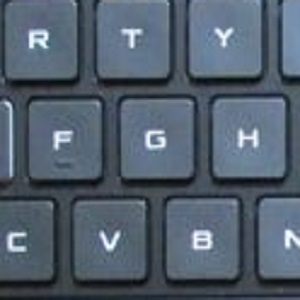 asus laptop keys not lighting up